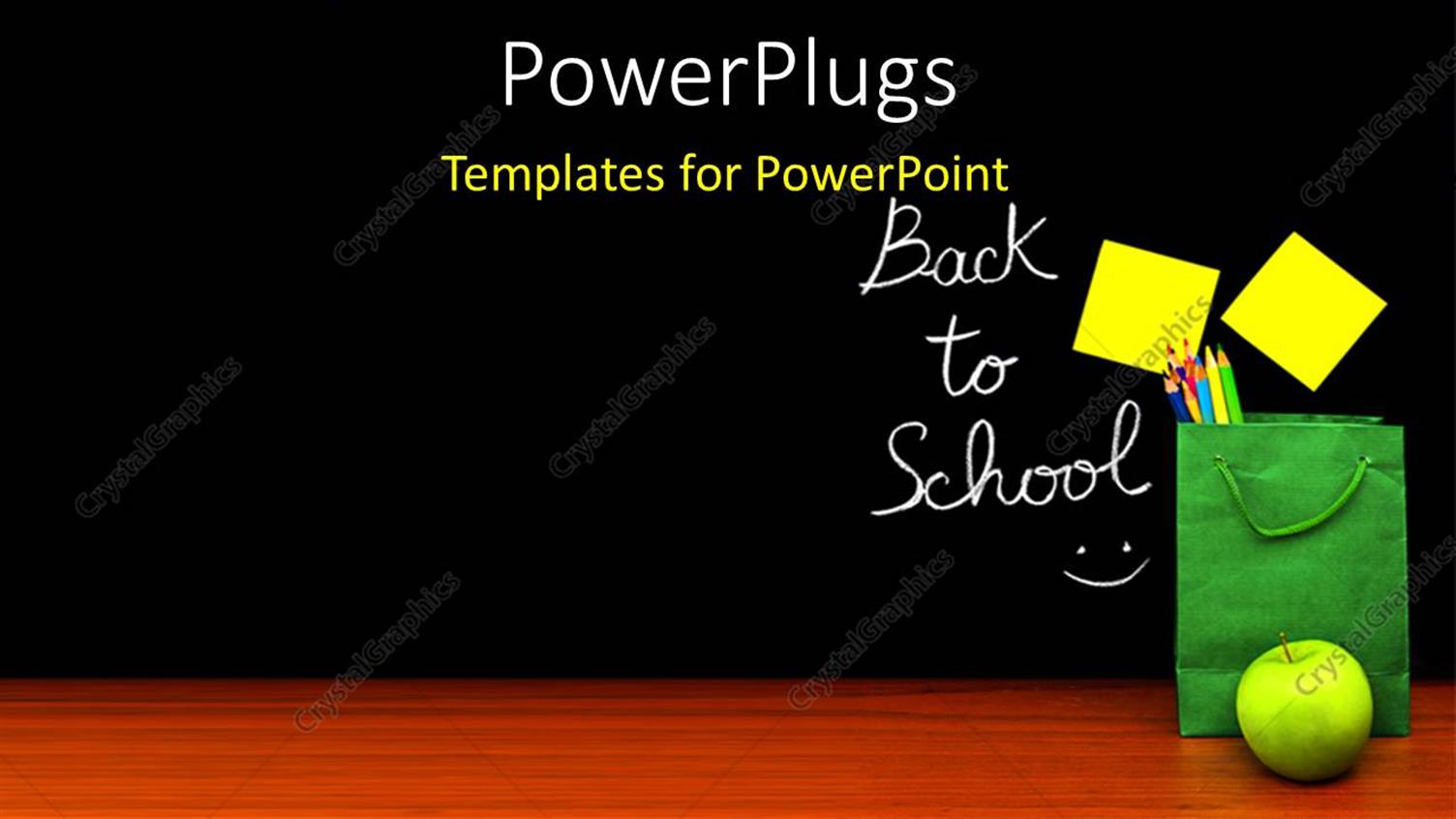 powerpoint chalkboard template