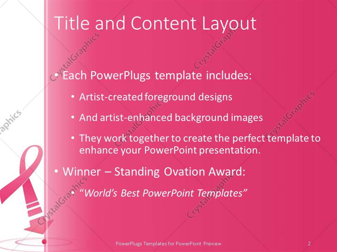 powerpoint template: breast cancer awareness pink ribbon with powerpoint template: breast cancer awareness pink ribbon with, Powerpoint templates
