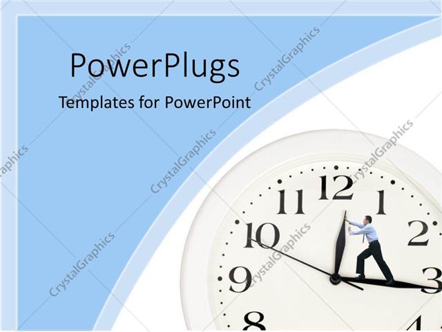 clock powerpoint template