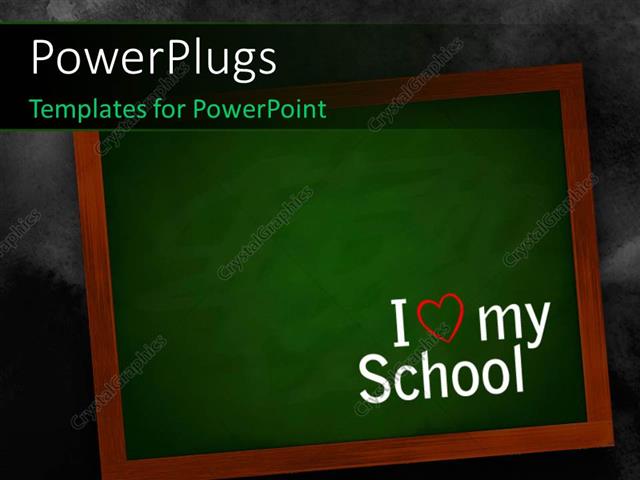 powerpoint chalkboard template