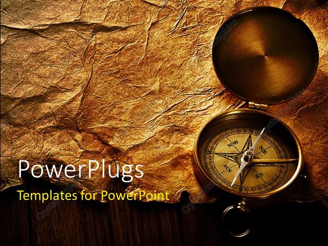 old paper powerpoint template
