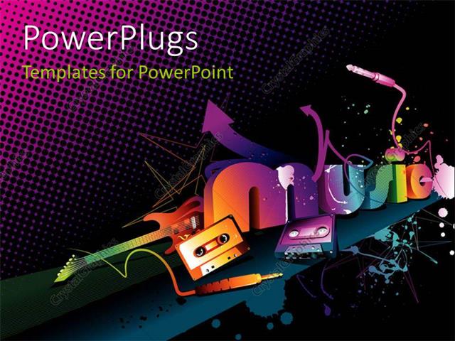Funky Powerpoint Templates powerpoint template colorful funky abstract background