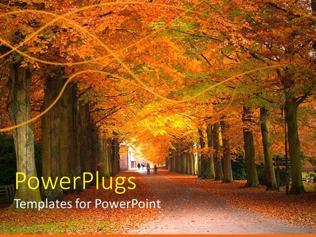 fall ppt template