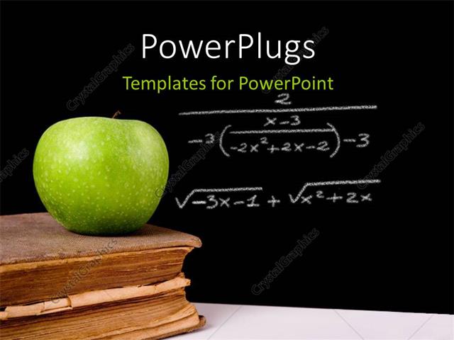 powerpoint chalkboard template