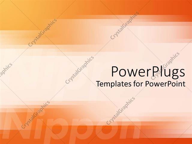 powerpoint template: japanese technology motif with orange and powerpoint template: japanese technology motif with orange and, Presentation templates