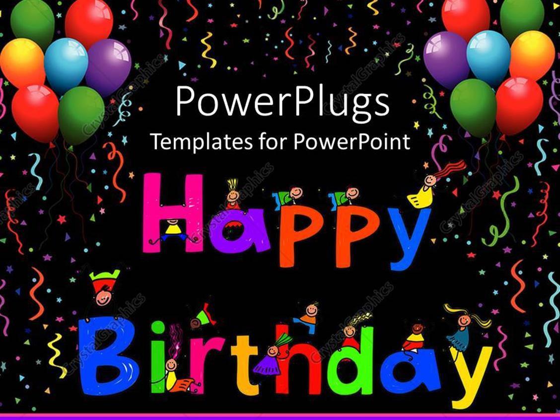 birthday ppt template