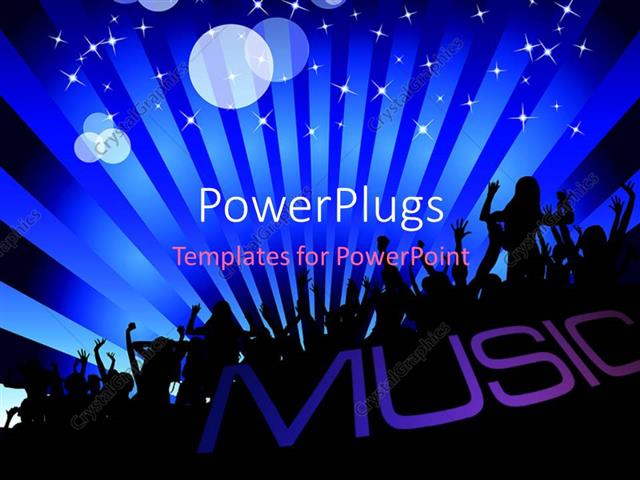 music themed powerpoint templates