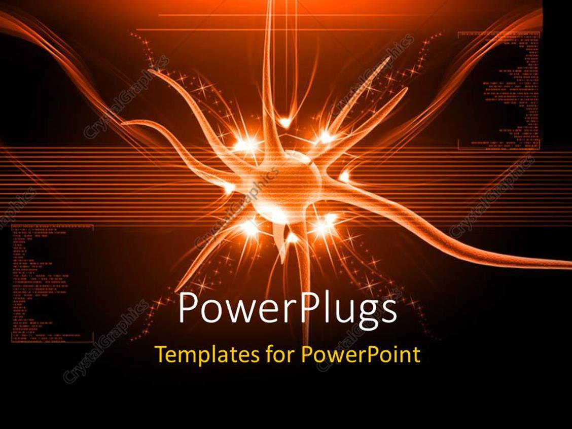powerpoint-template-neuron-in-a-digital-color-background-21826