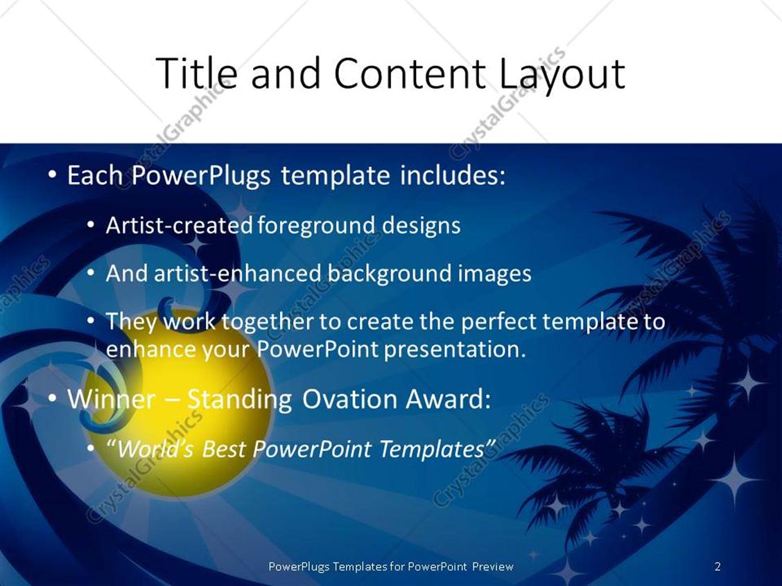powerpoint templates ocean