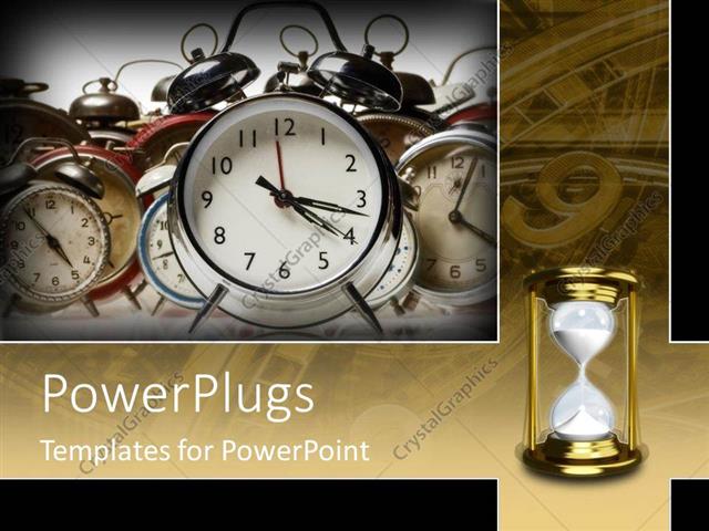 clock powerpoint template