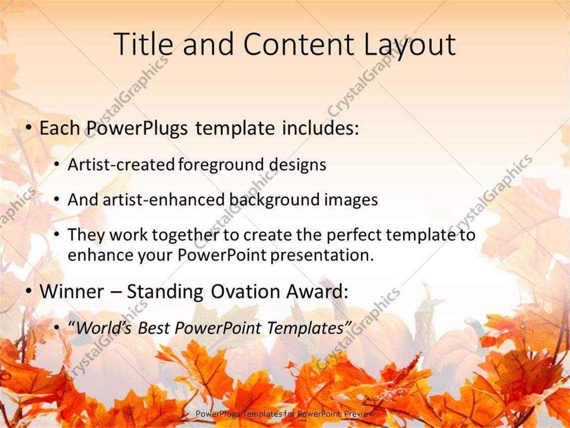 fall powerpoint backgrounds