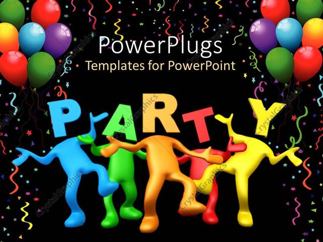 Powerpoint 2010 Birthday Themes | powerpoint template party celebration balloons birthday Powerpoint 2010 Birthday Themes | powerpoint template party celebration balloons birthday