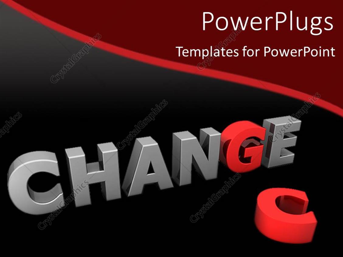 Powerpoint Template Red Letter G In Gray Word Change Next To Red Letter C 6707 Replace Powerpoint Template