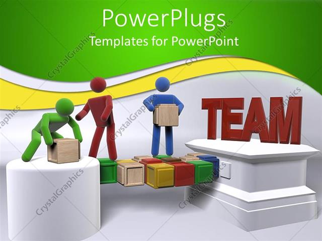 Powerpoint Template Teamwork Metaphor With 3d People Moving Boxes Team Building 28893 Teamwork Ppt Presentation