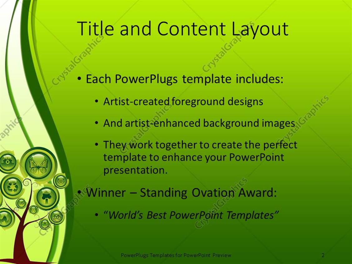 tree template for powerpoint