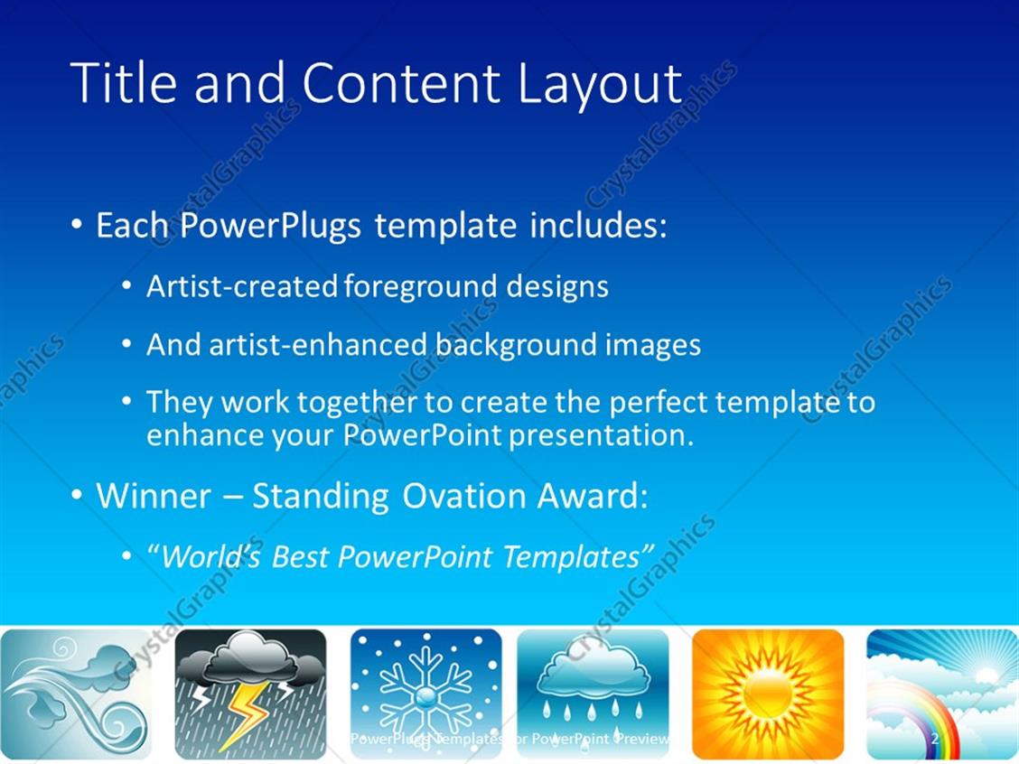 weather templates for powerpoint